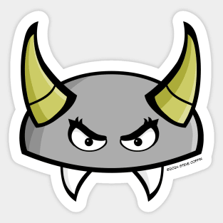 Helga's Hornz Sticker